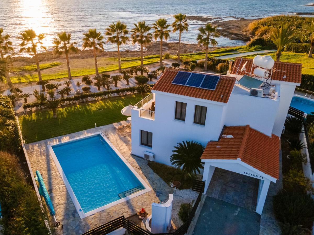 Platzia Beach Villas Paphos Extérieur photo